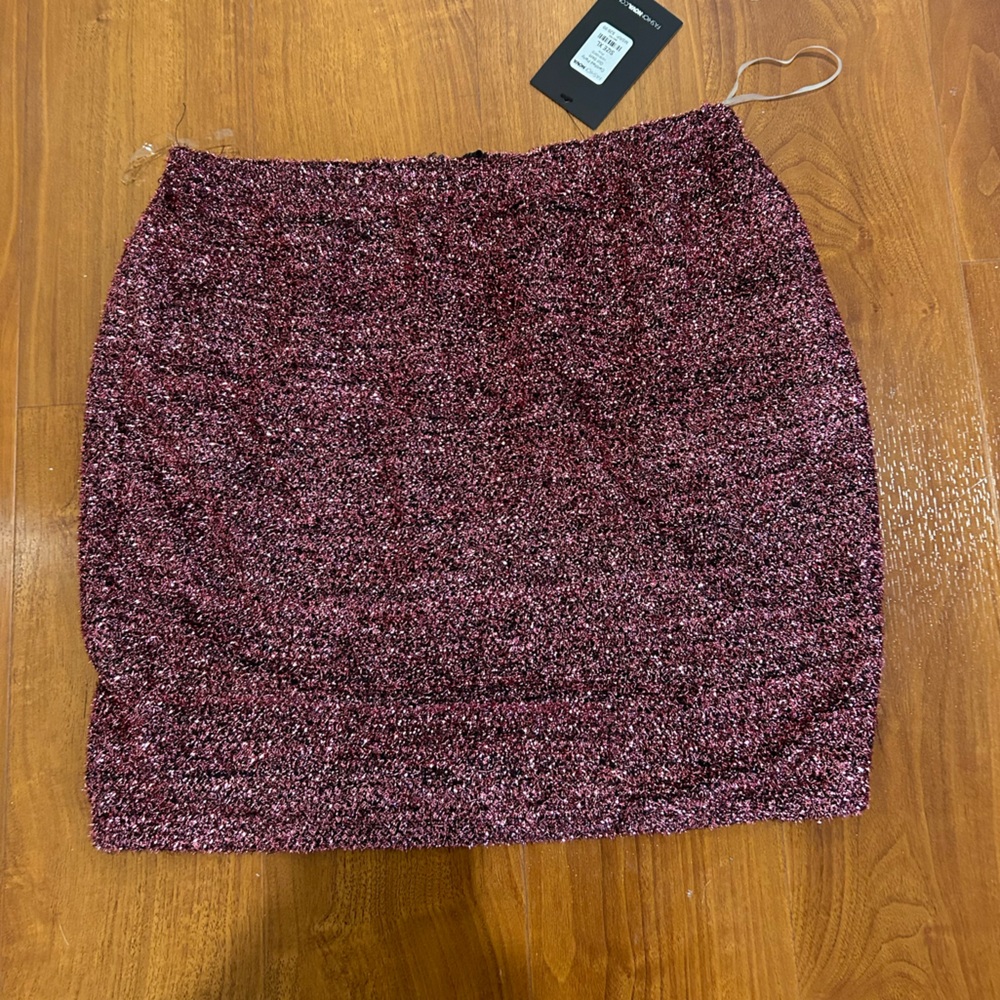 Pink skirt